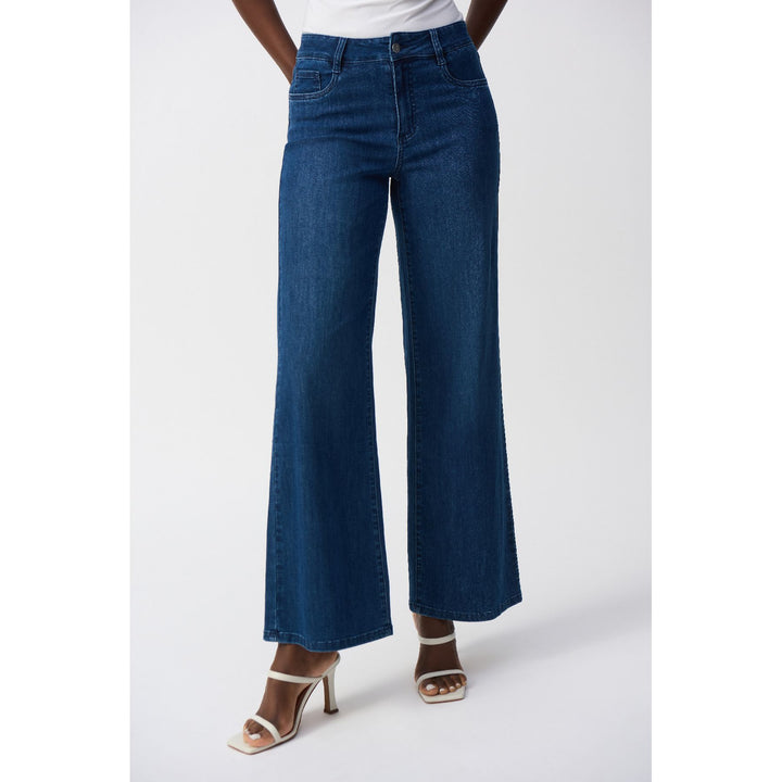 Goldie | Jean extensible classique à jambes larges