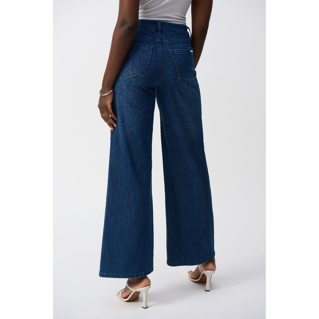 Goldie | Jean extensible classique à jambes larges