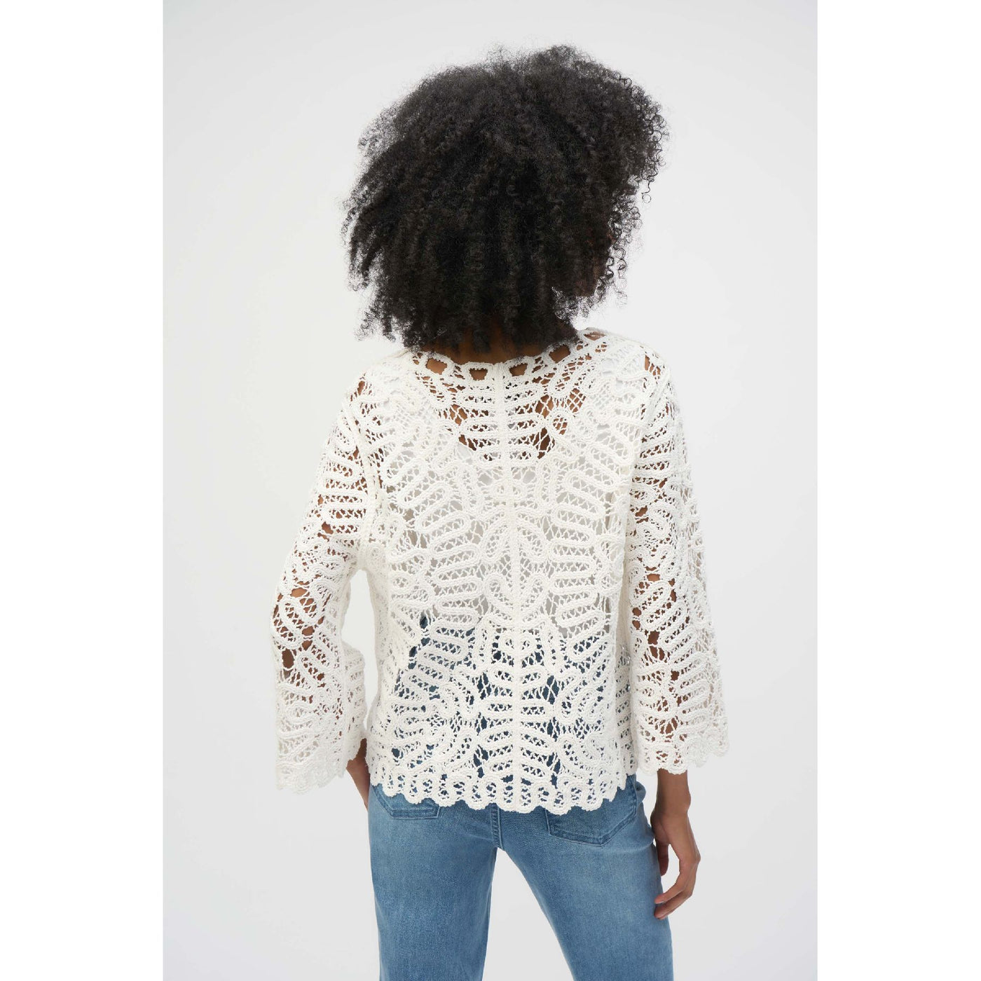 Crochet Sweater Knit Cover-Up