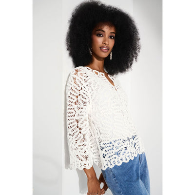 Crochet Sweater Knit Cover-Up