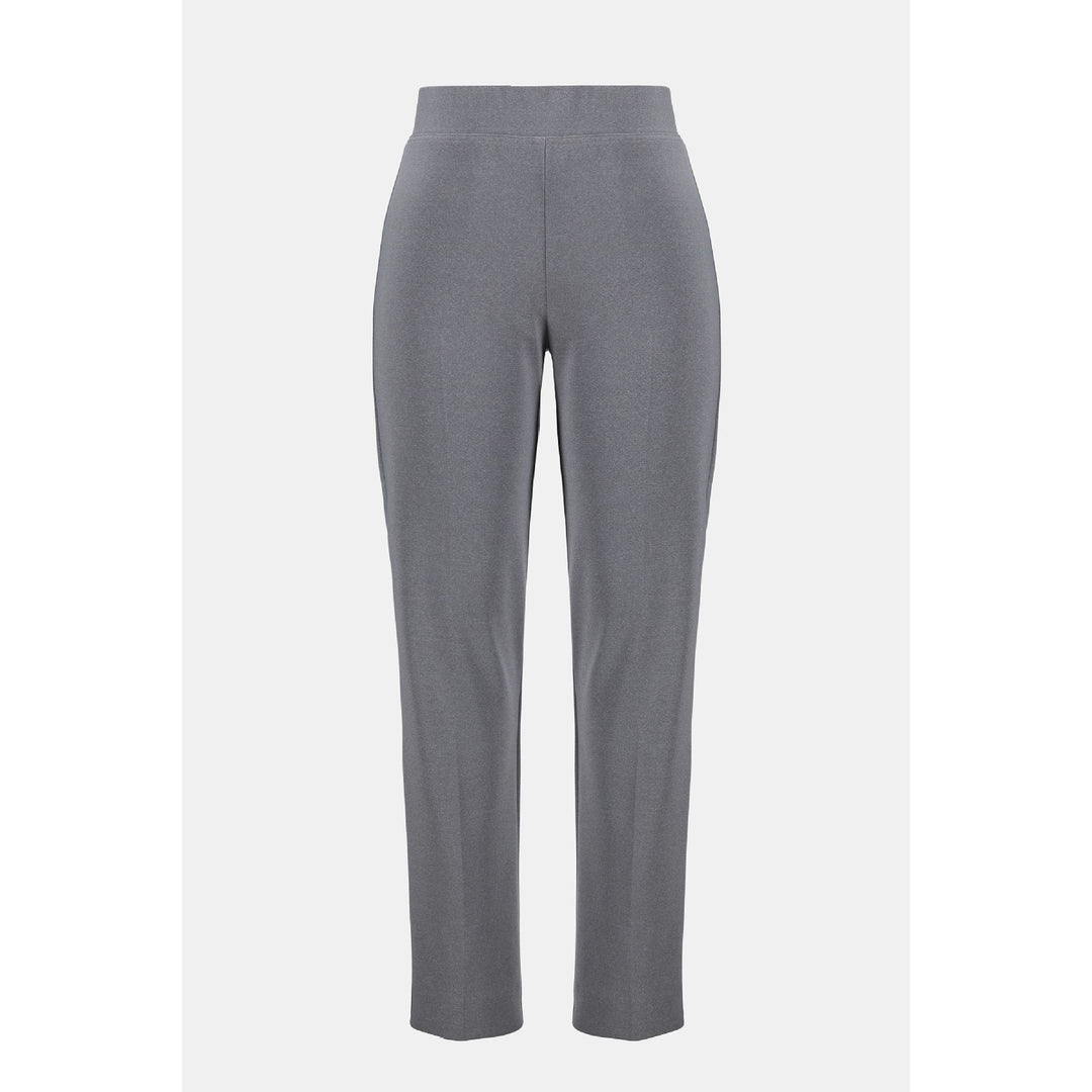 Melange Silky Knit Straight Leg Pull-On Pants
