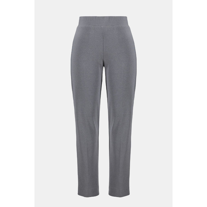 Melange Silky Knit Straight Leg Pull-On Pants