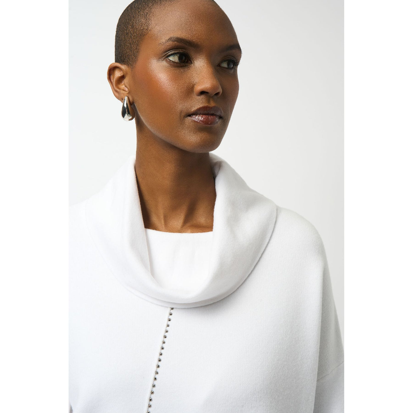 Sweater Knit Asymmetrical Pullover