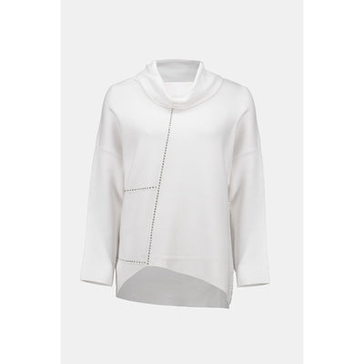 Sweater Knit Asymmetrical Pullover