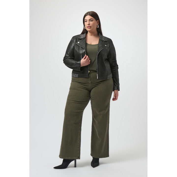 Goldie | Jean extensible classique à jambes larges
