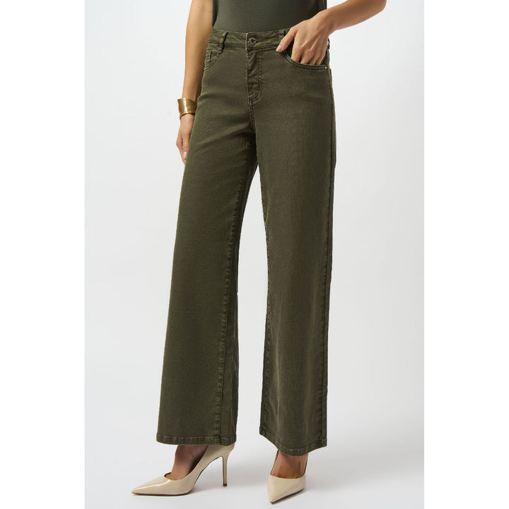 Goldie | Jean extensible classique à jambes larges