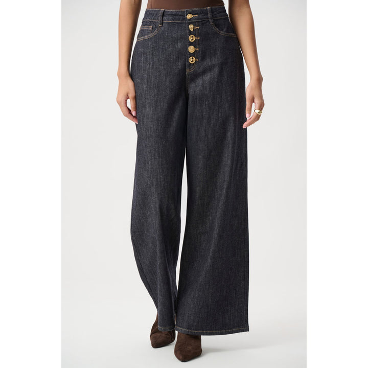 Statement High-Rise Palazzo Jeans