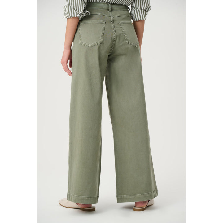 Featherweave Denim Palazzo Jeans