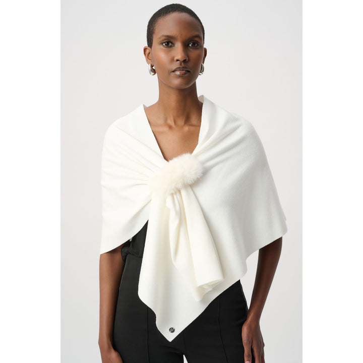 Faux Fur Draped Cover Up