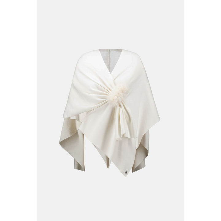 Faux Fur Draped Cover Up