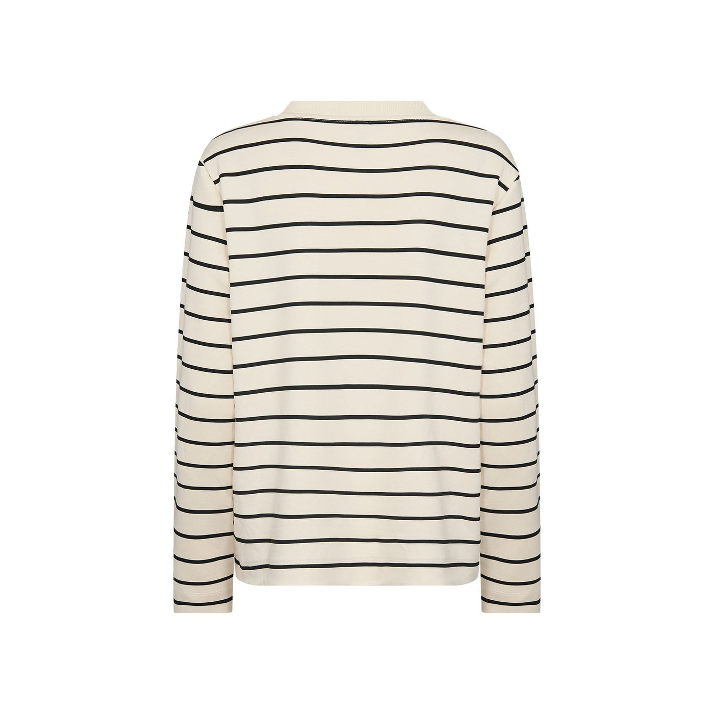 Barni Striped Sweater w/ Button Detail