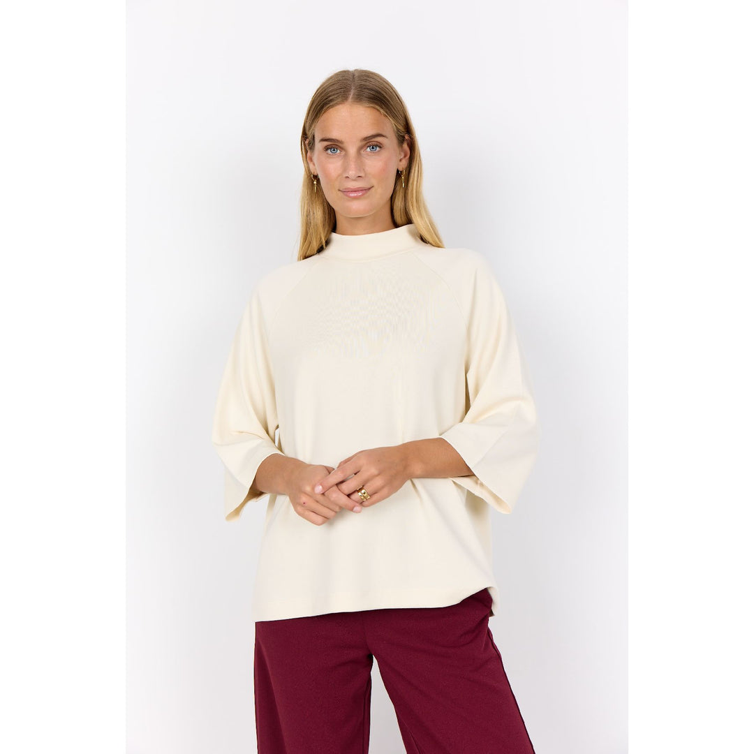 Blusa de cuello alto Banu