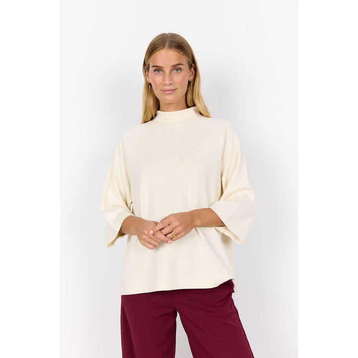 Blusa de cuello alto Banu