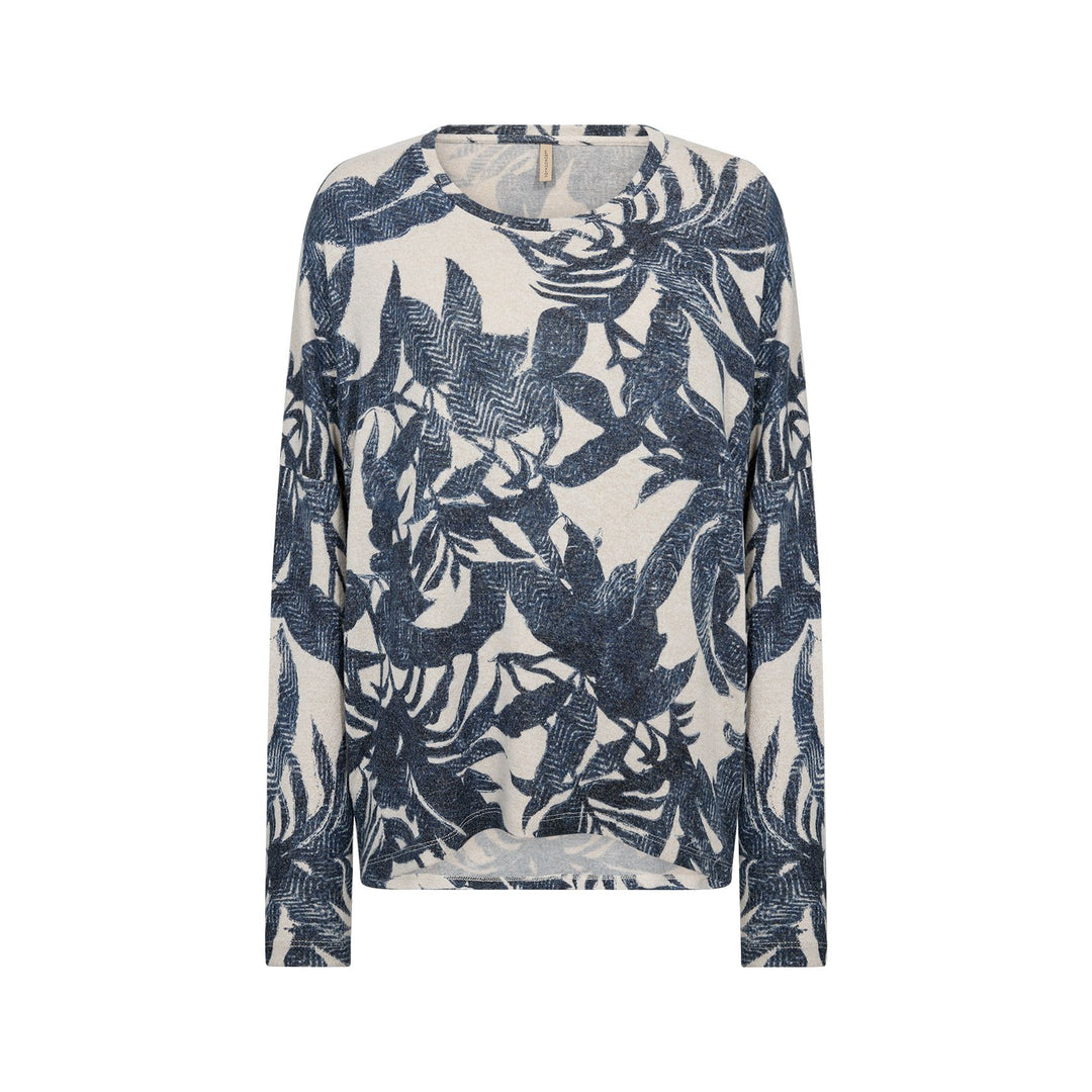Biara Print Sweater