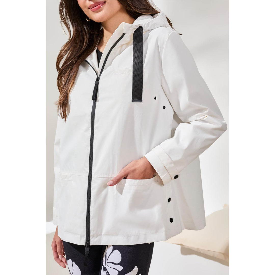 Zip Front Rain Coat