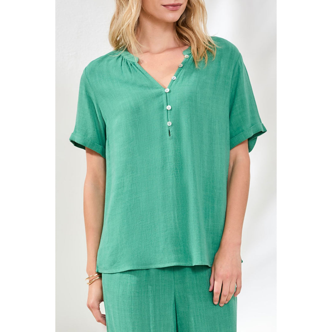 Chemisier à manches courtes