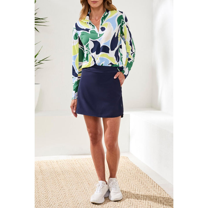 Pull-On Skort With Built-In Shorts