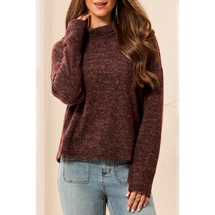 Funnel Neck Top