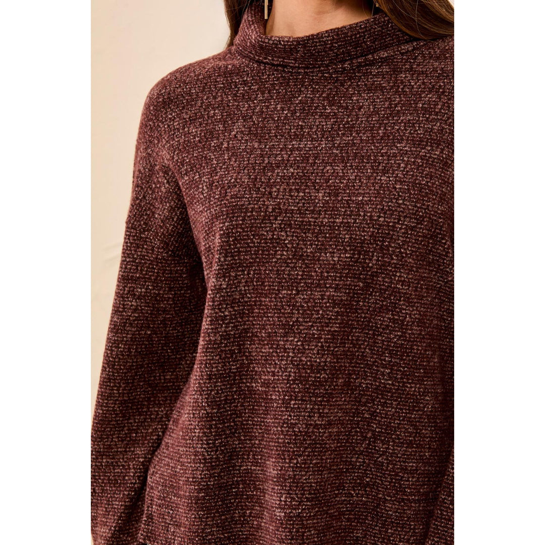 Funnel Neck Top