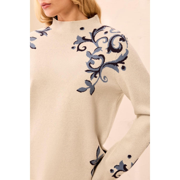 L/S Funnel Neck Sweater