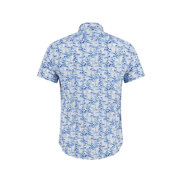 Men's S/S Shirt - Sailing Boats
