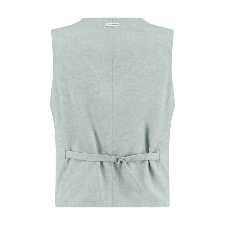 Men's Linen Look Vest