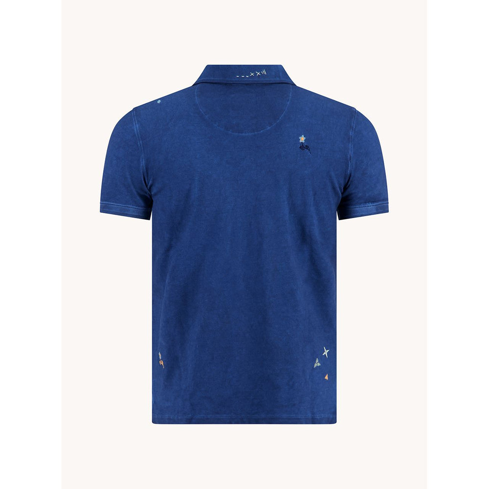 a fish named fred polo sale Impression Island Polo shirt with hand-drawn island print 95% organic cotton 3% elastane A Fish Named Fred Graphic