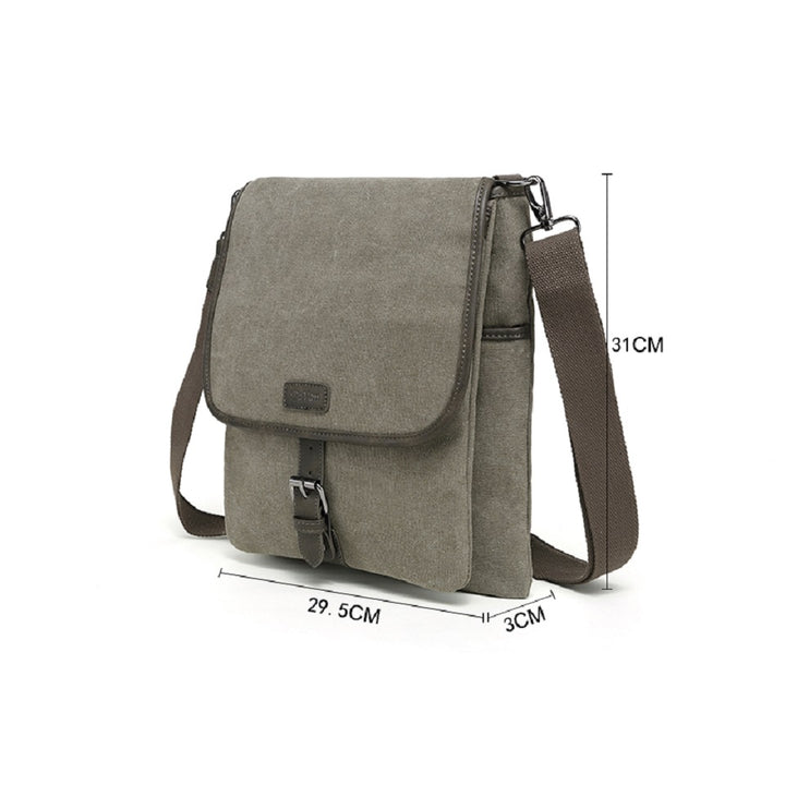 Bolsa de mensajero de lona