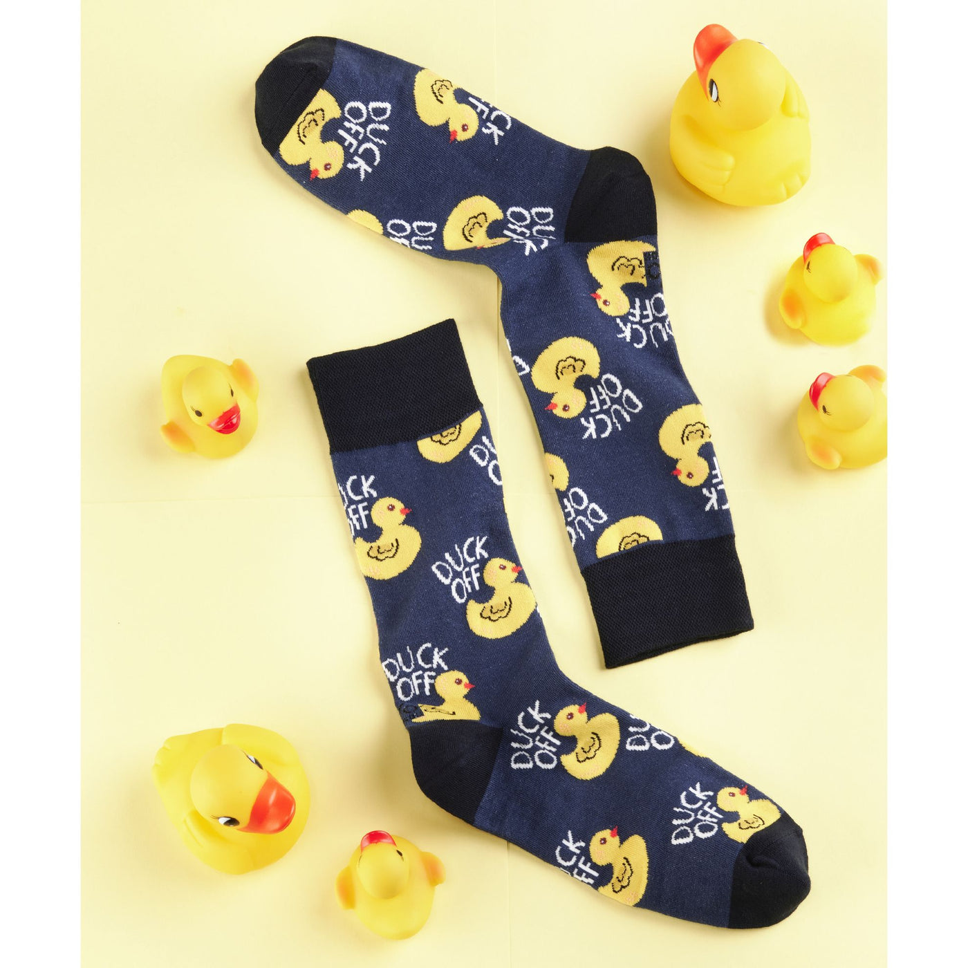 Men's Crew Sock, Duck Off