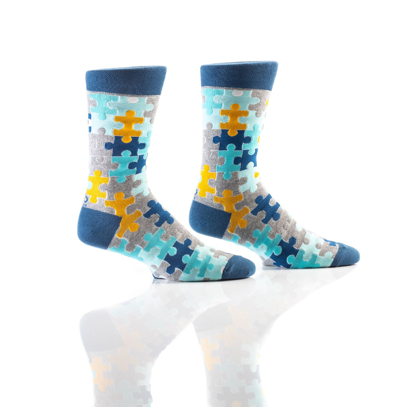 Men's Crew Sock, Puzzles