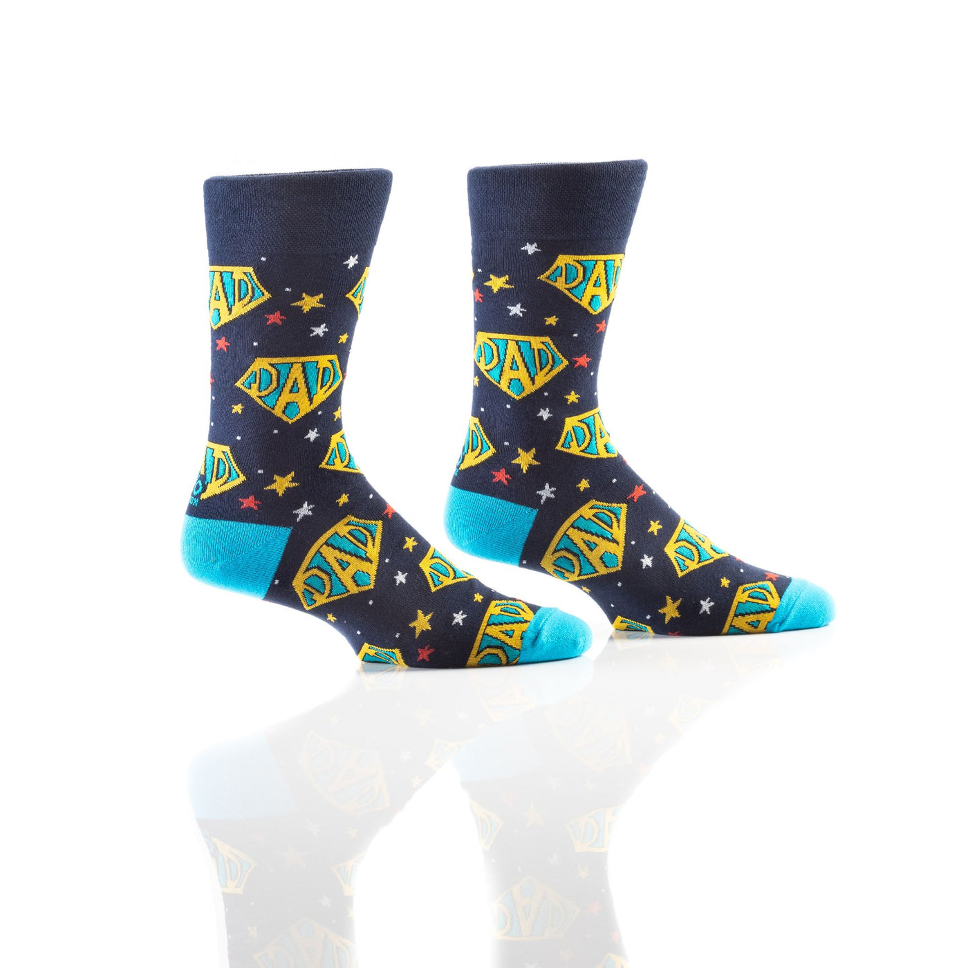 Men's Crew Sock, Super Dad