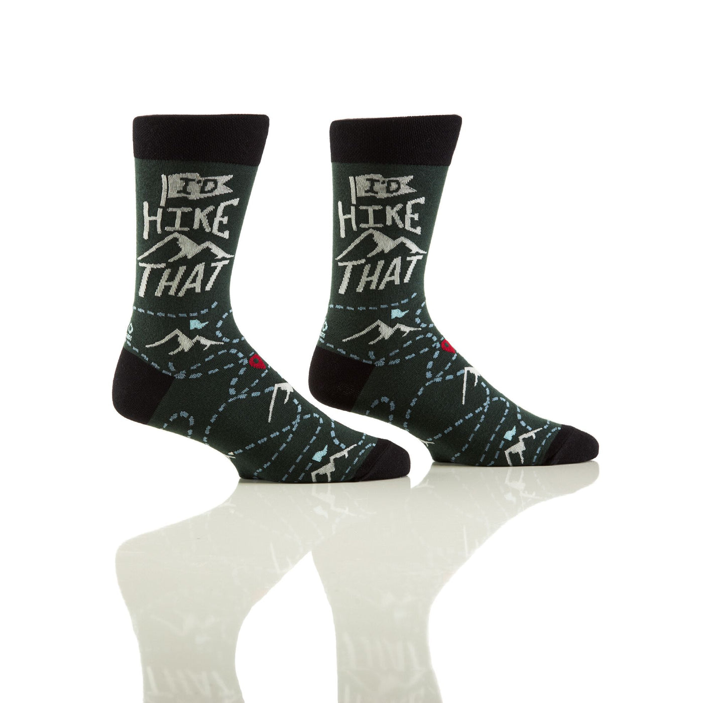 Men's Crew Sock, I'd Hike That