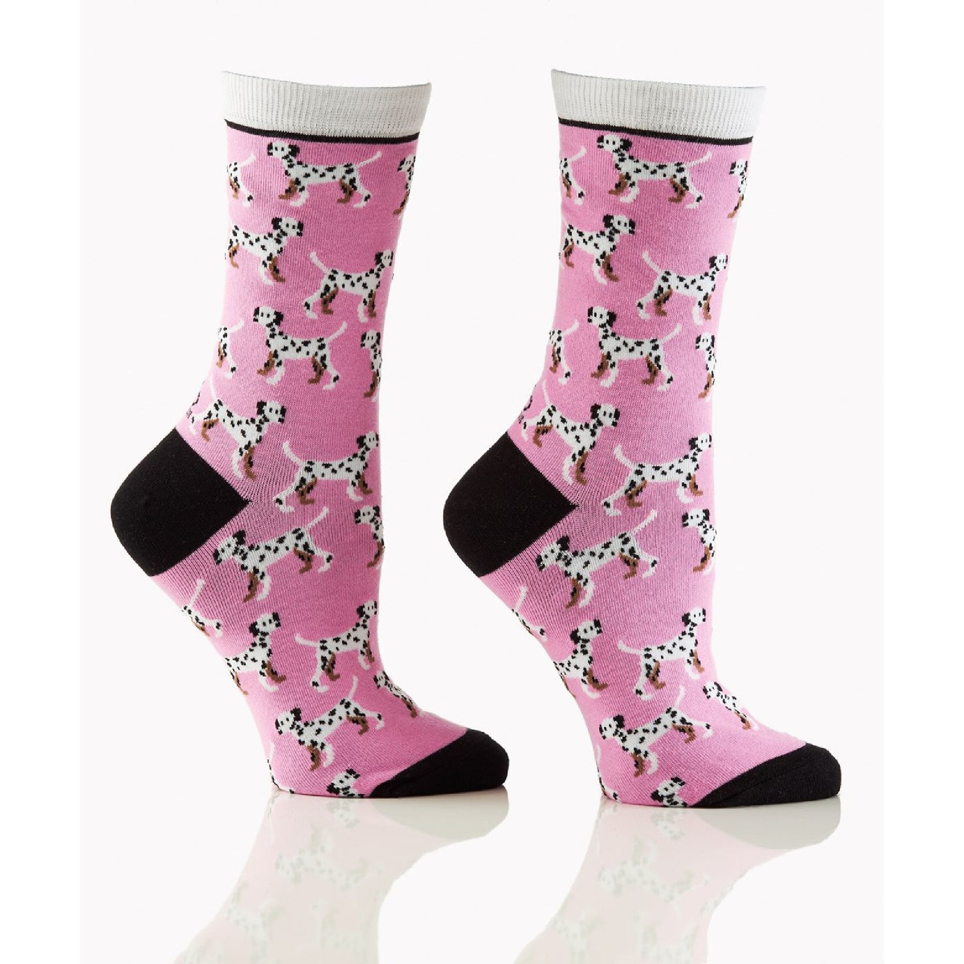 Women's Crew Sock, Dalmatians