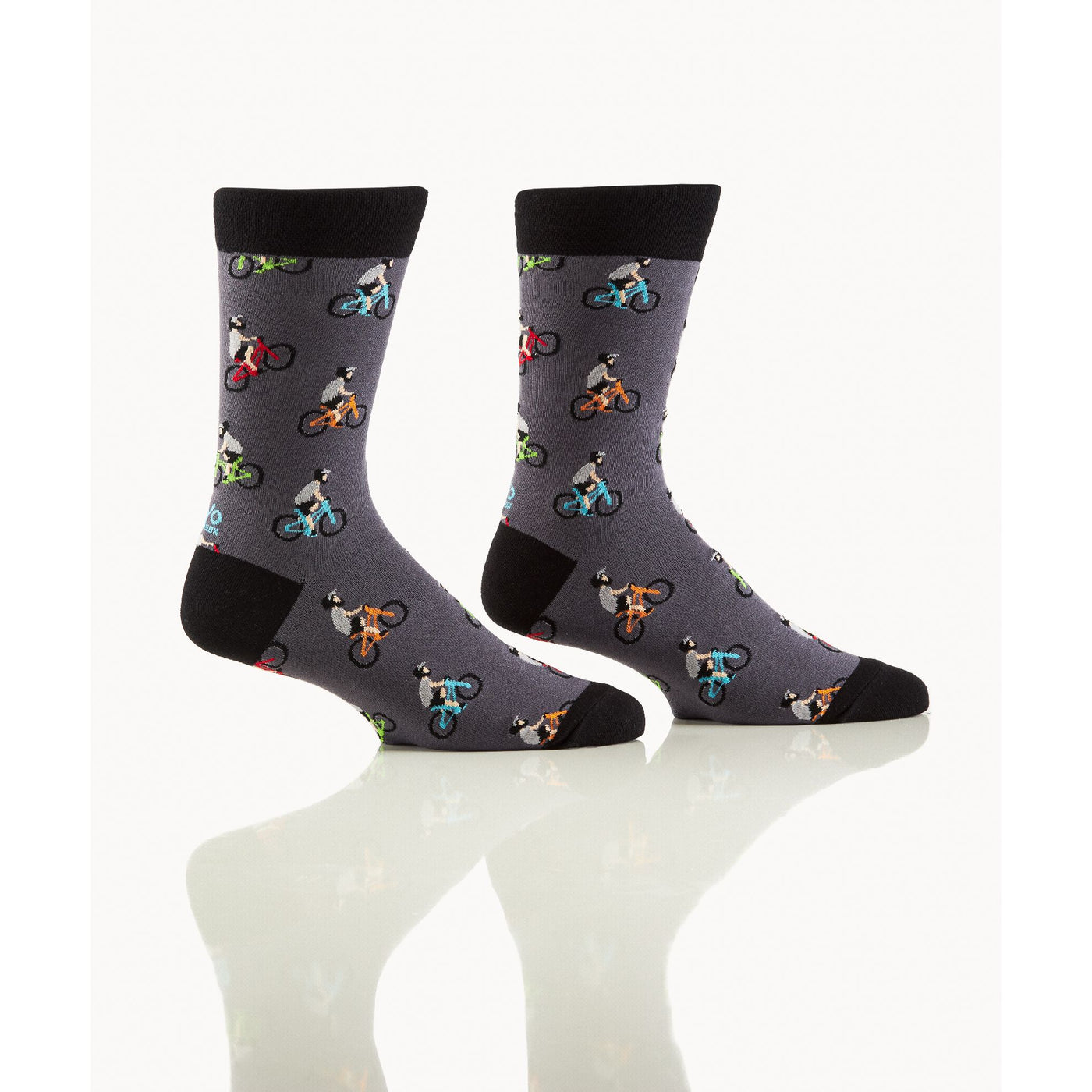 Chaussettes mi-mollet pour hommes, Bike Crowd 