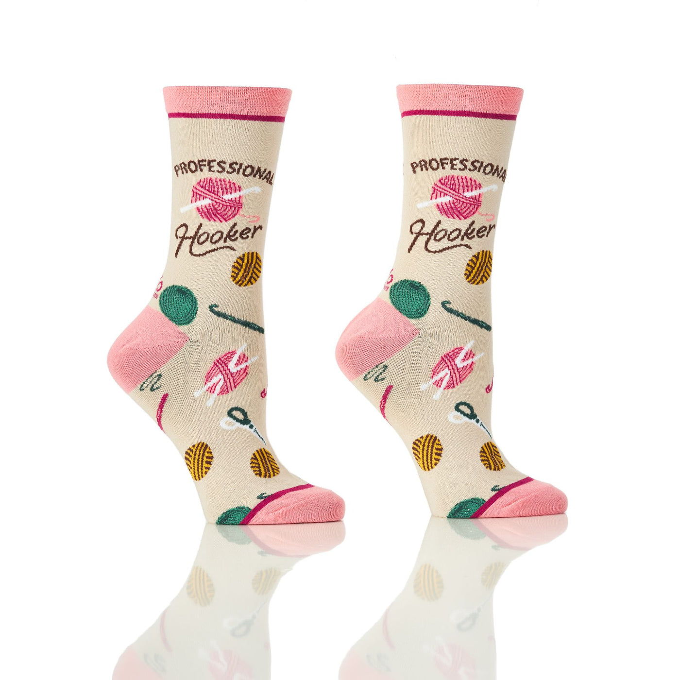 Women's Crew Sock, Professional Hooker