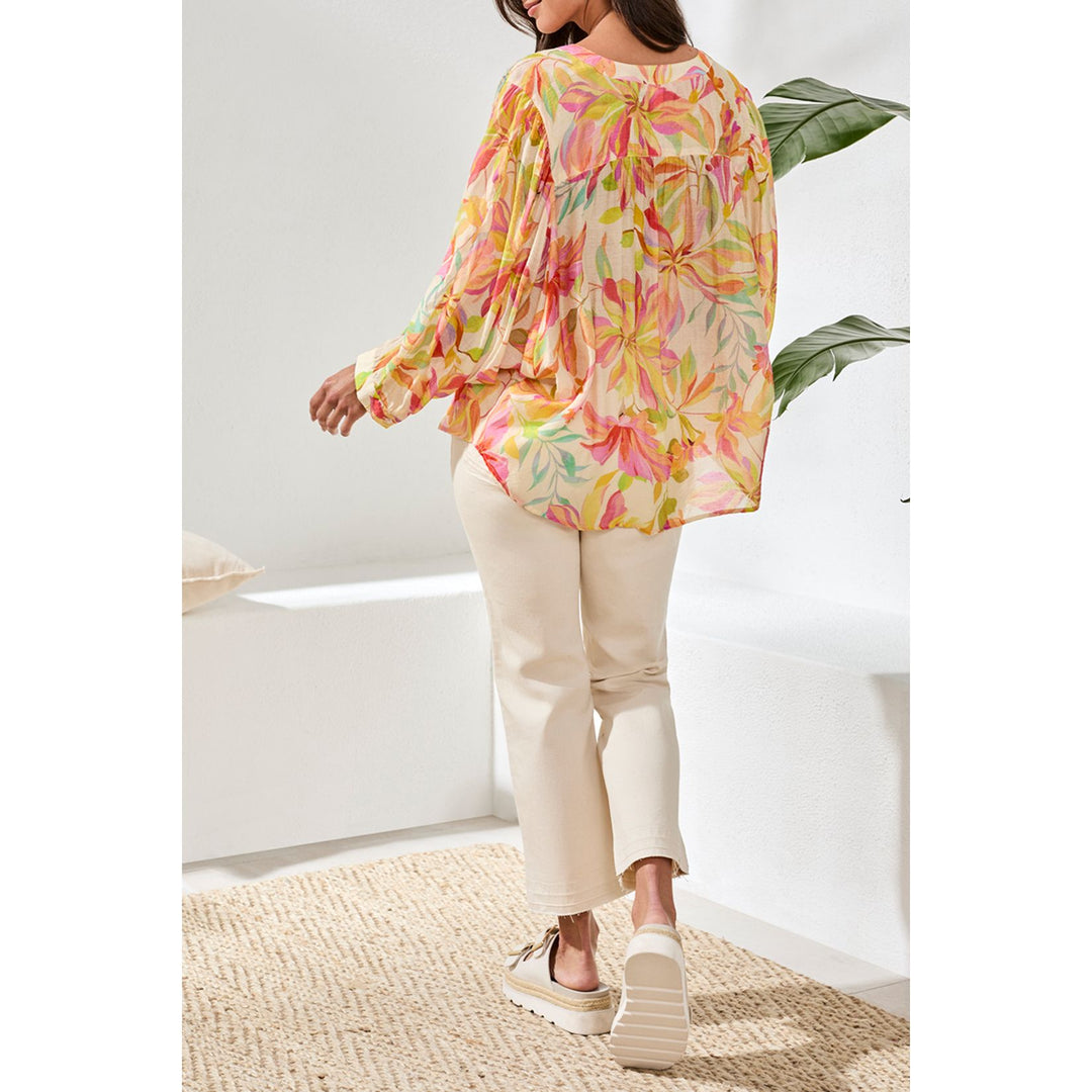 Flowy Dolman Sleeve Blouse