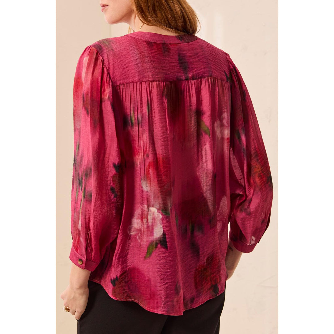 Flowy Dolman Sleeve Blouse