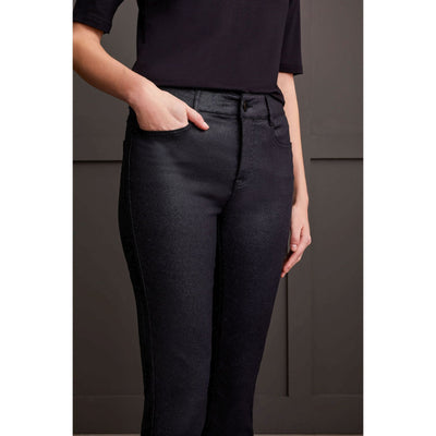 Sophia Hugging Caviar Glitz Slim Jean