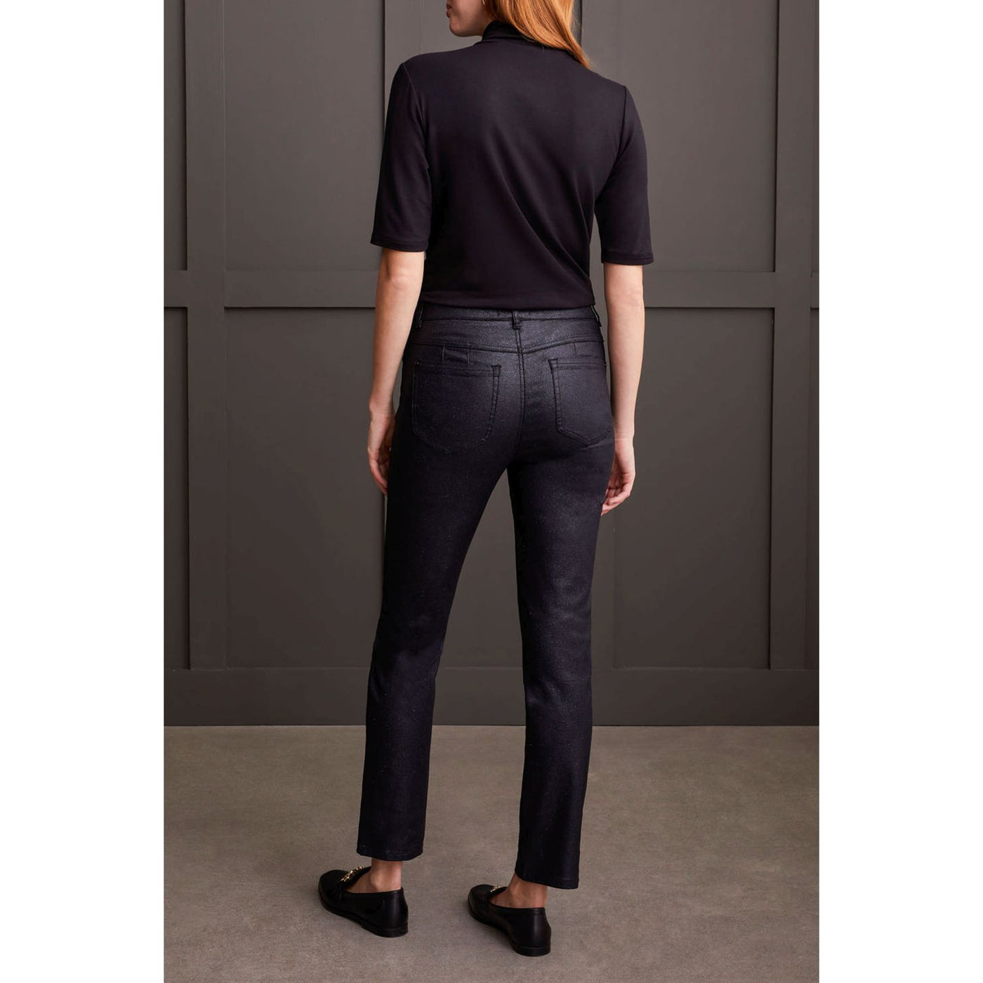 Sophia Hugging Caviar Glitz Slim Jean