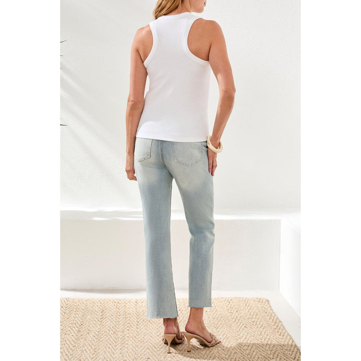 Racer Back Baby Rib Tank Top