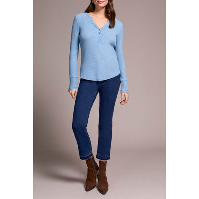 Haut Henley avec boutons