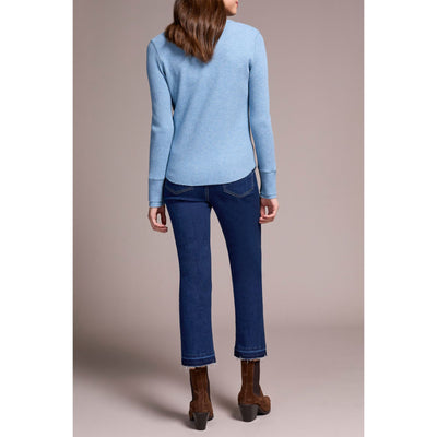 Haut Henley avec boutons