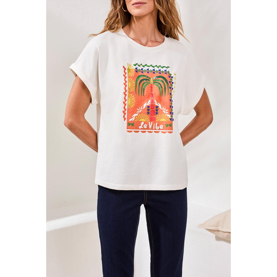 Crew Dolman Sleeve Tee