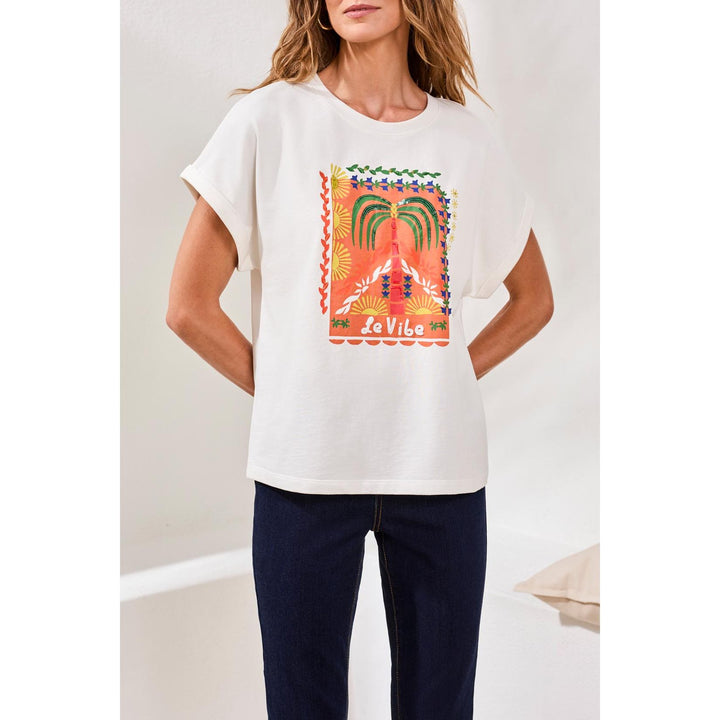 Crew Dolman Sleeve Tee