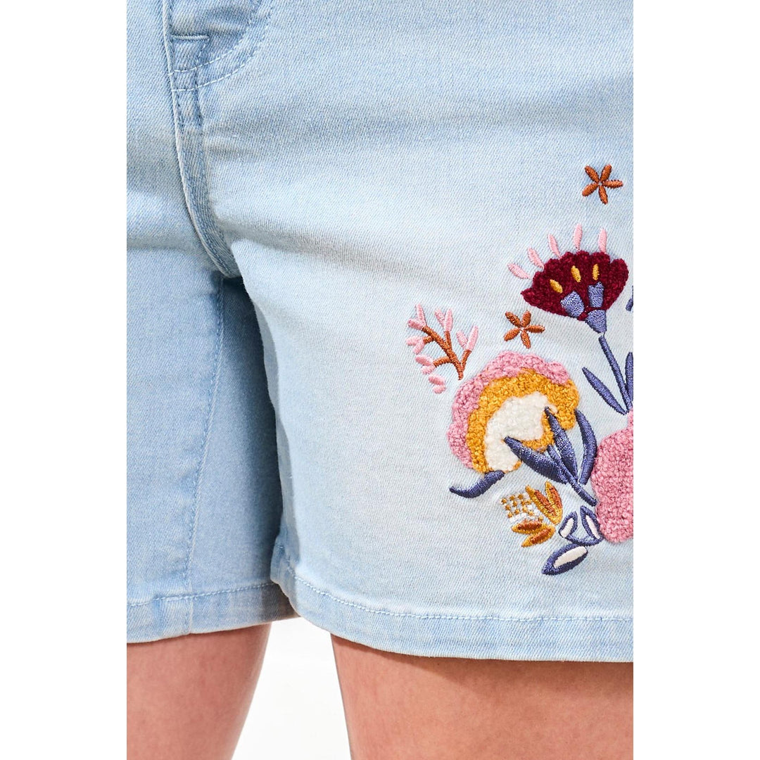 Pantalón corto Audrey Girlfriend con bordado
