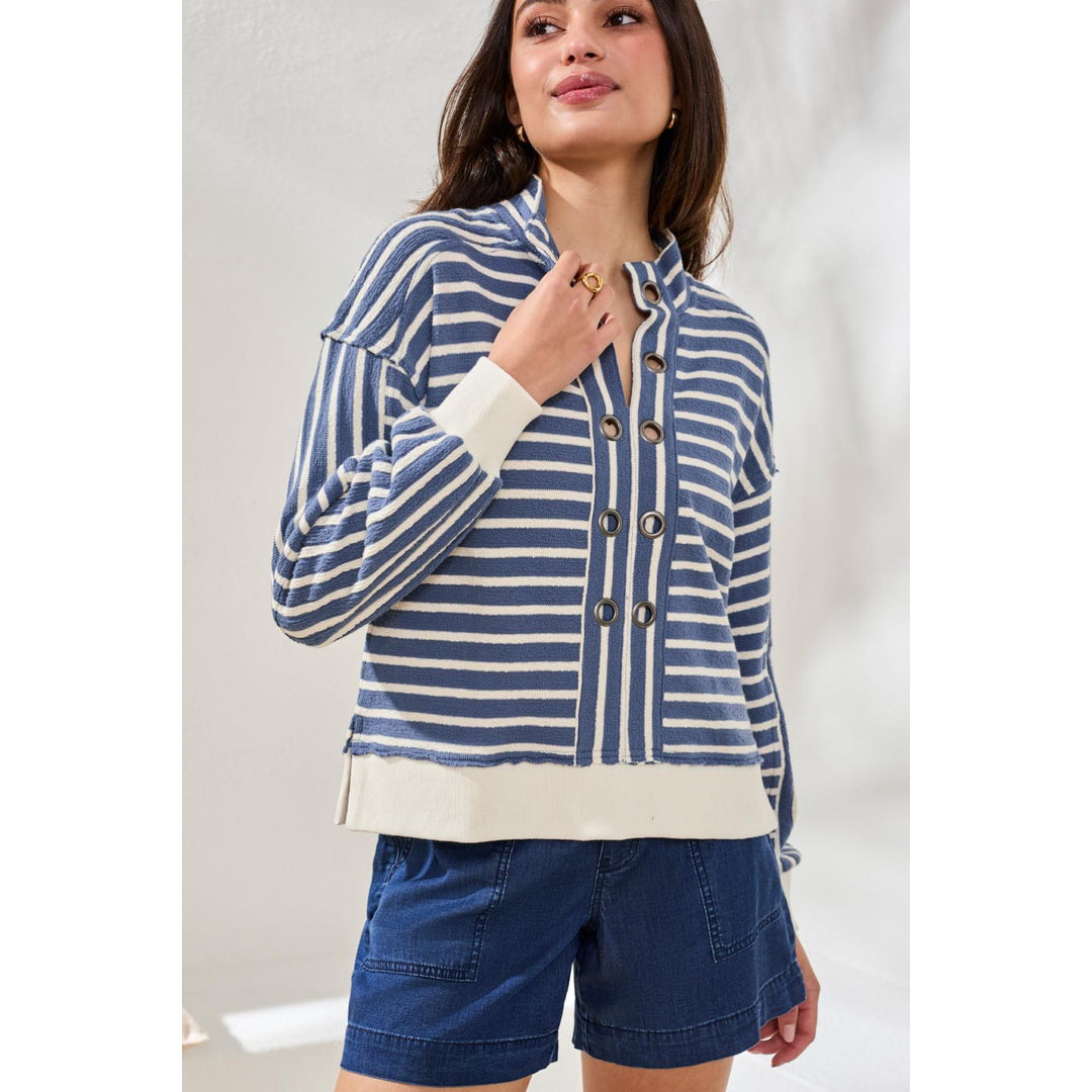 Pop Over Puff Sleeve Top