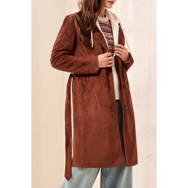 Trench Coat w/ Removable Hood