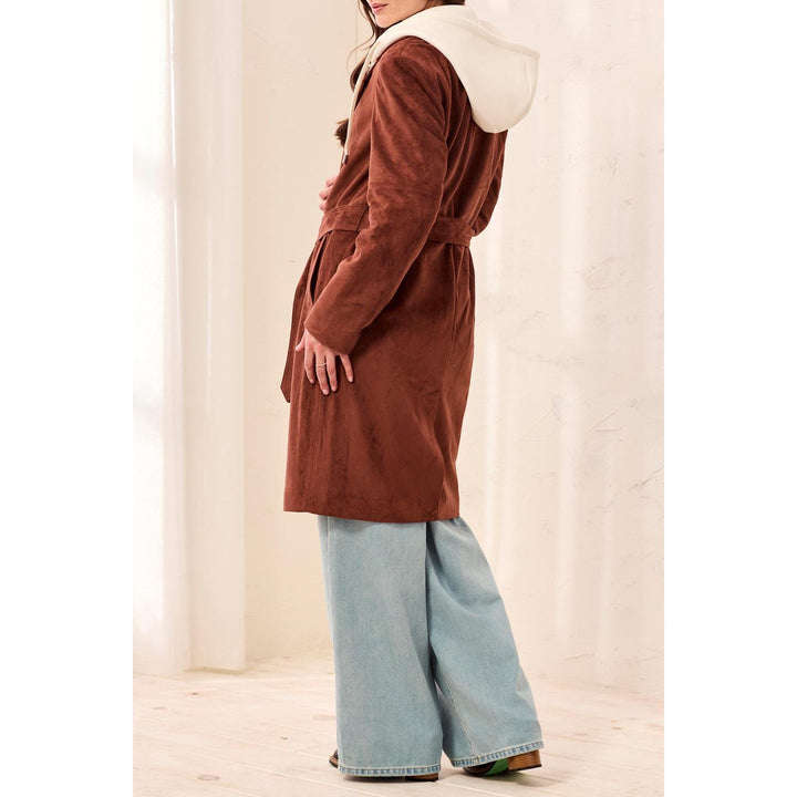 Trench Coat w/ Removable Hood