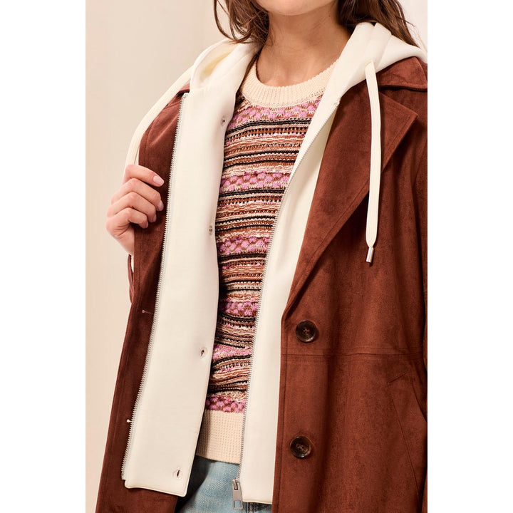 Trench Coat w/ Removable Hood