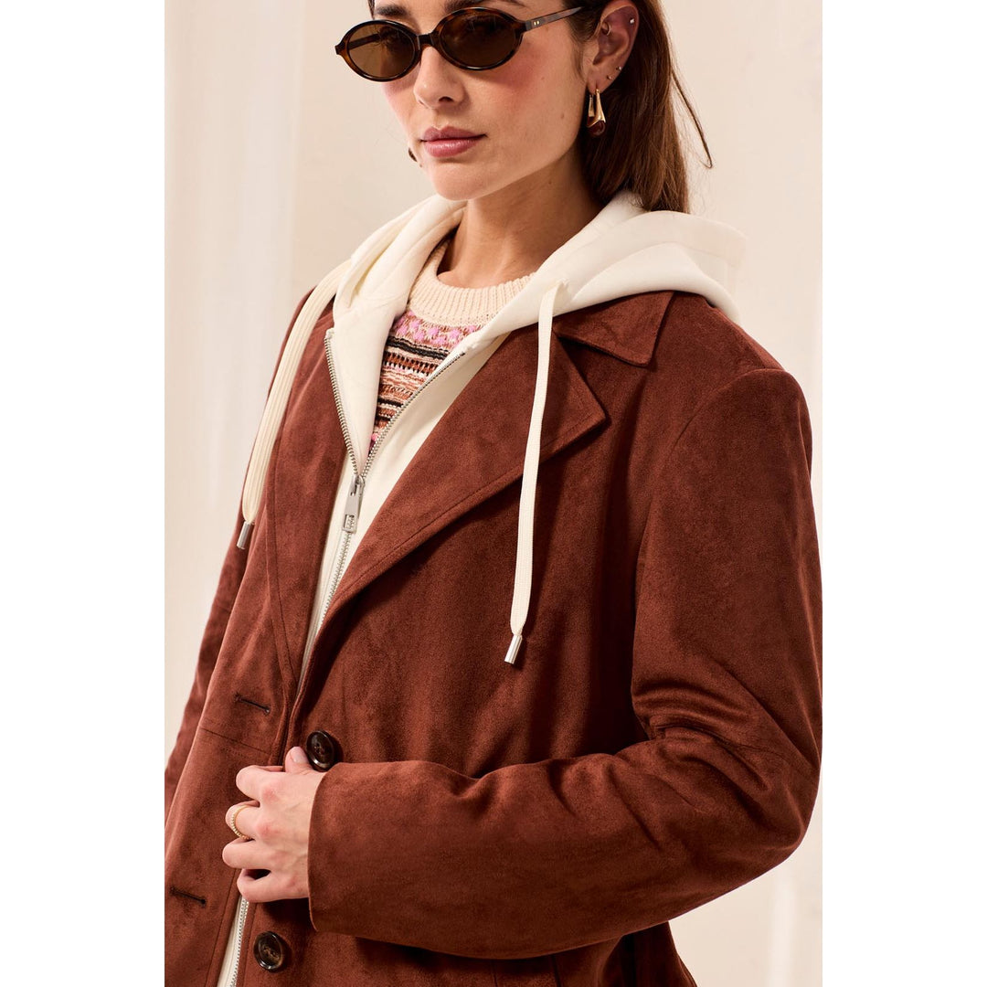 Trench Coat w/ Removable Hood